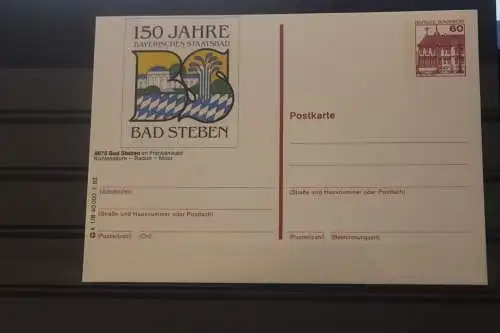 [Werbepostkarte] Bad Steben. 