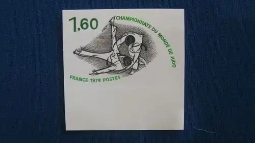 Michel-Nr. 2182 U ** ungezähnt geschnitten 1979 Judo-WM 