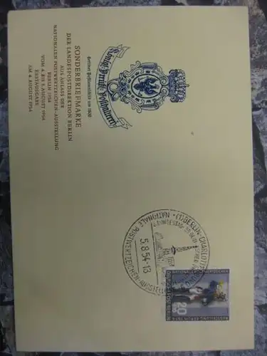 Amtlicher FDC Mi.-Nr. 120  Berlin