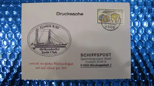 Heikendorfer Yacht Club Schiffspost