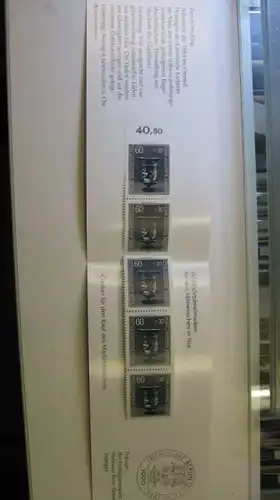 Privates MH NMarkenheft BERLIN  Wohlfahrtsmarken 1986  W Nr. 2