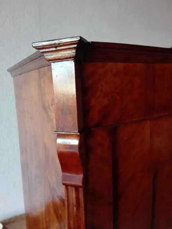 Kleiderschrank , Eintürer, Louis Philippe Stil 5