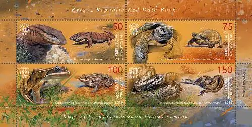 Kyrgyz Republic Red Data Book - Reptiles and Amphibians