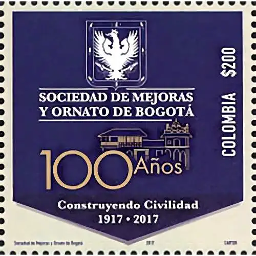 The 100th Anniversary of the Improvements and Ornament Society of BogotÃ¡