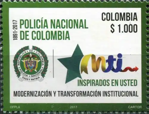 The 126th Anniversary of the National Police of Colombia