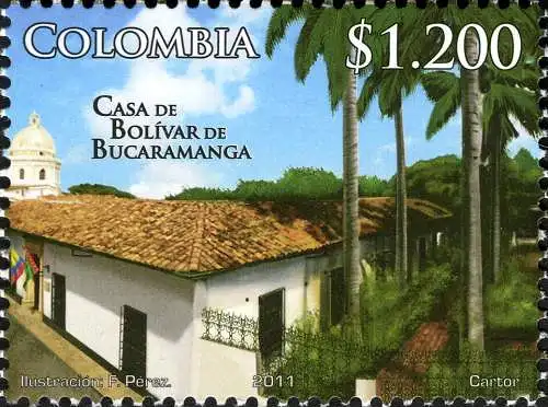 Simon Bolivar's House in Bucaramanga