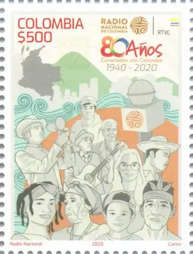 The 80th Anniversary of the Radio Nacional de Colombia