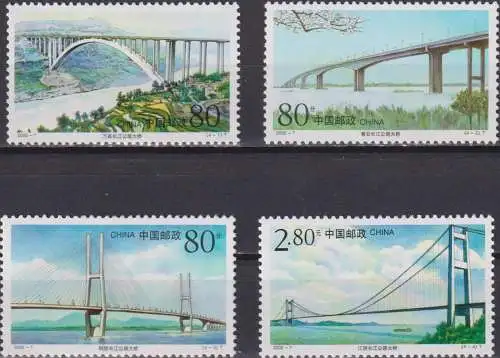 Road Bridges over the Yangtze River