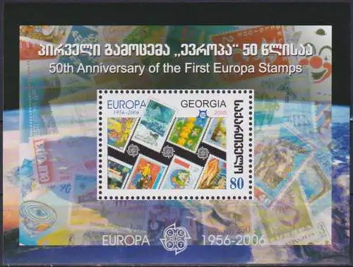 The 50th Anniversary of the First Europa Stamp