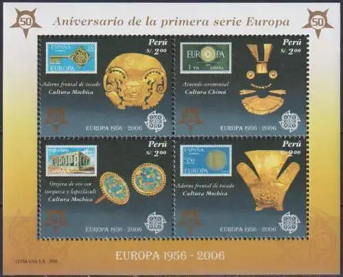 The 50th Anniversary of the First Europa Postage Stamp Series