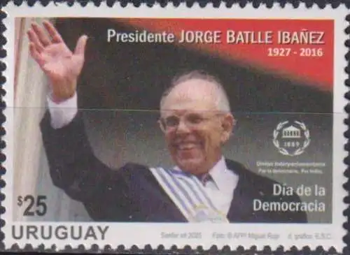 Democracy Day - President Jorge Batlle Ibanez