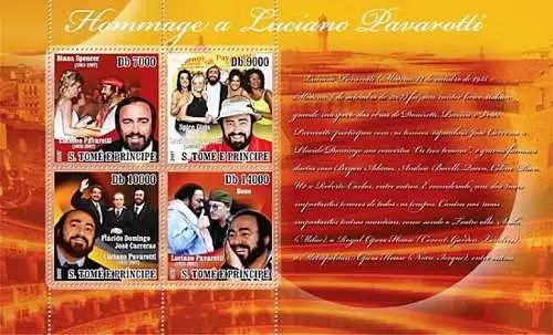 Death of Luciano Pavarotti, 1935-2007