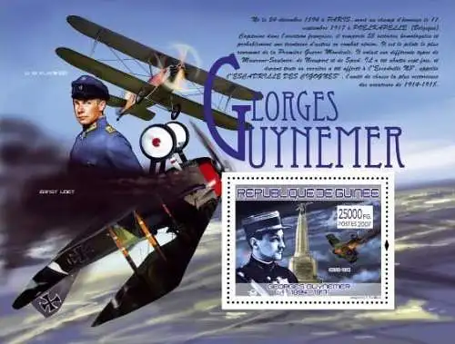 Pilot Georges Guynemer, 1894-1917