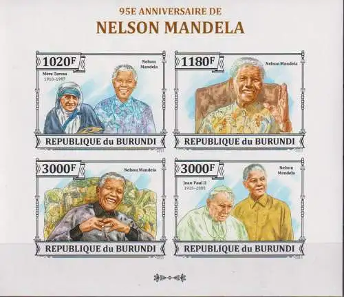 Nelson Mandela - without perforation