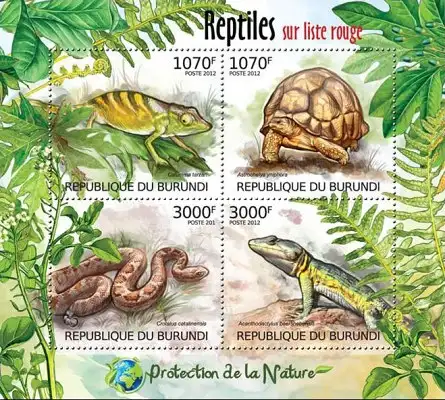 Protection of Nature - Reptiles of the Red List