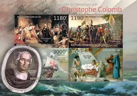 The 520th Anniversary of the Discovery of America by Christopher Columbus