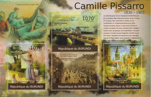 Paintings by Camille Pissaro, 1830-1903