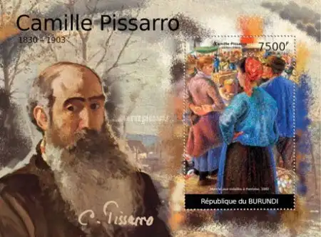 Paintings by Camille Pissaro, 1830-1903