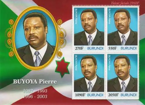 Presidents of Burundi - Pierre Buyoya