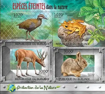 Protection of Nature - Extinct Species