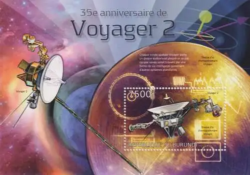 The 35th Anniversary of the Launch of the Voyager 2 Satellite