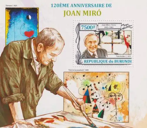 The 120th Anniversary of Joan Miro