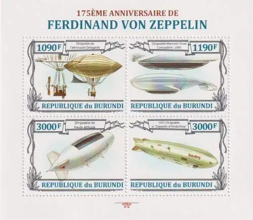 The 175th Anniversary of Ferdinand Von Zeppelin