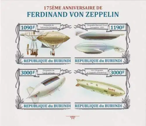 The 175th Anniversary of Ferdinand Von Zeppelin