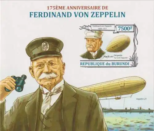 The 175th Anniversary of Ferdinand Von Zeppelin