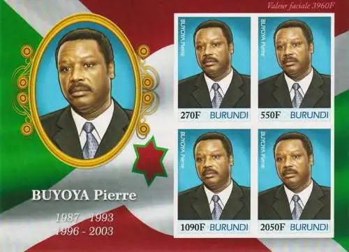 Presidents of Burundi - Pierre Buyoya