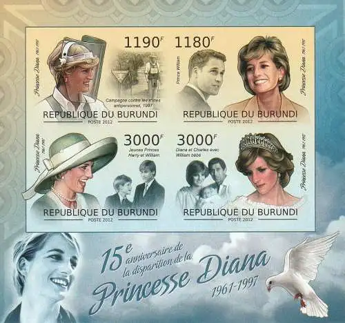 The 15th Anniversary of the Death of Princess Diana, 1961-1997