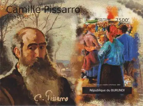 Paintings by Camille Pissaro, 1830-1903