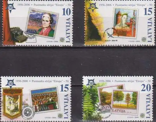 The 50th Anniversary of the First EUROPA Stamps