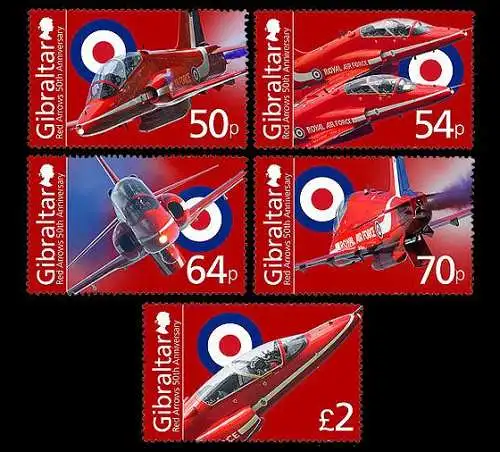 The 50th Anniversary of the Red Arrows