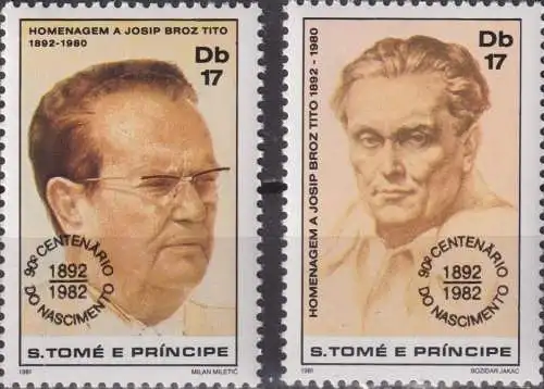 The 90th Anniversary of the Birth of Josip Broz Tito, 1892-1980