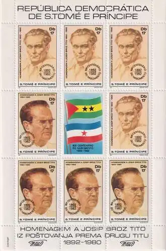 The 90th Anniversary of the Birth of Josip Broz Tito, 1892-1980