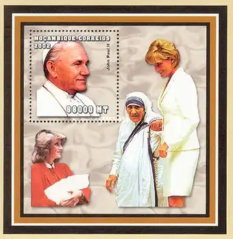 Personalities - Pope John Paul II, Diana and Mother Teresa