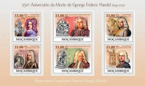 The 250th Anniversary of the Death of George Frideric Handel, 1685-1759