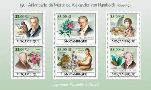 The 150th Anniversary of the Death of Alexander von Humboldt, 1769-1859