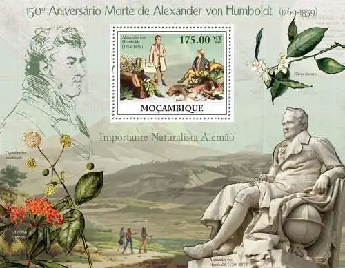 The 150th Anniversary of the Death of Alexander von Humboldt, 1769-1859