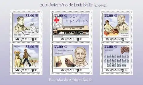 The 200th Anniversary of Luis Braille, 1809-1852