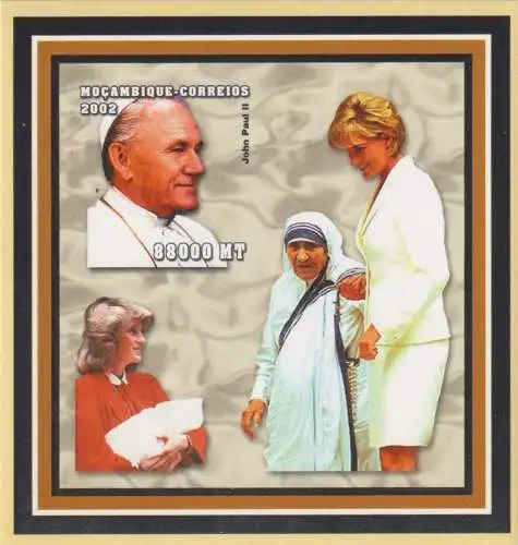 Personalities - Pope John Paul II, Diana and Mother Teresa