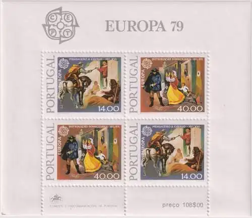 EUROPA Stamps - Post & Telecommunications - History of the Mail System and Telegraph System