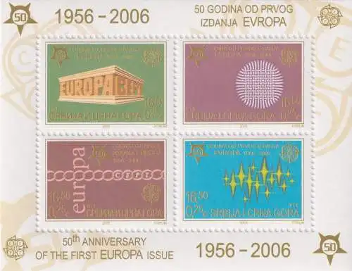 The 50th Anniversary of the First EUROPA Stamps