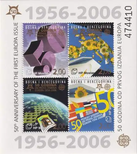 The 50th Anniversary of the First EUROPA Stamps