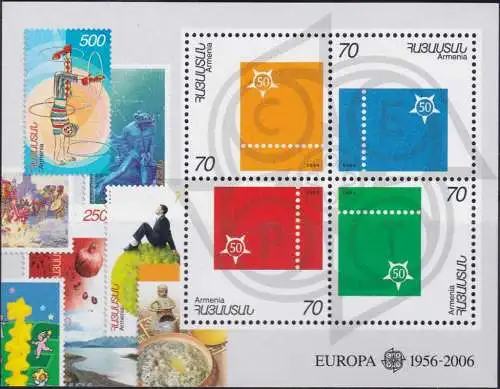 The 50th Anniversary of the First EUROPA Stamps