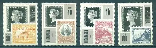 125th anniversary of the stamps of Nicaragua