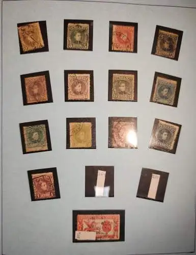 Spain postage stamp collection