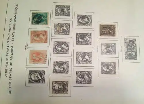 USA postage stamp collection