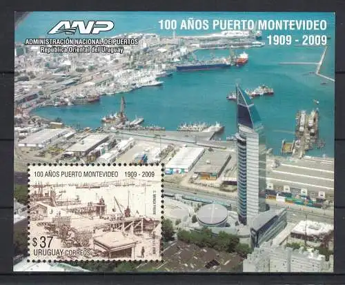 100th anniversary of the opening of the port of Montevideo